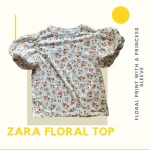Floral Zara Top 💜10 for $25💜